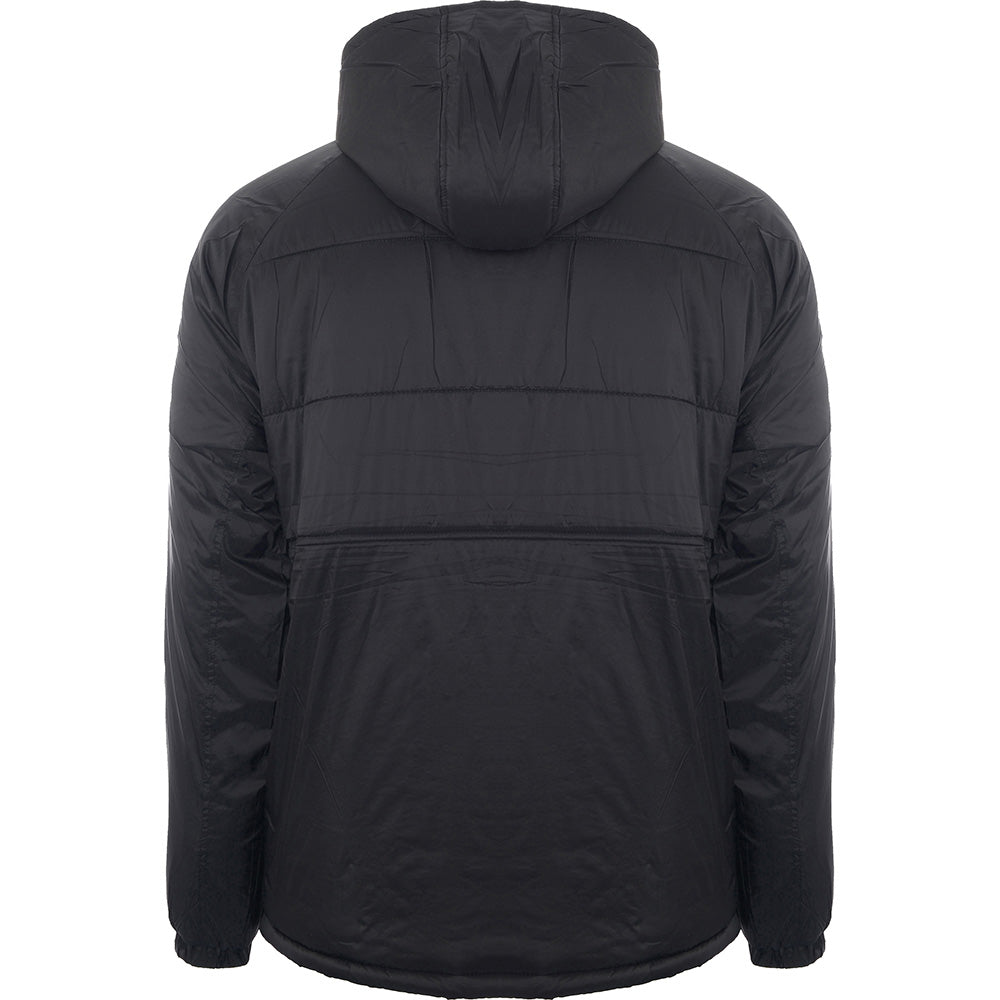 Hurley Men's Black and Grey Portage Puffer Jacket