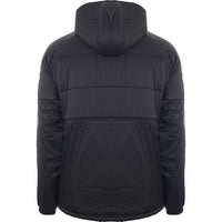 Hurley Men's Black and Grey Portage Puffer Jacket