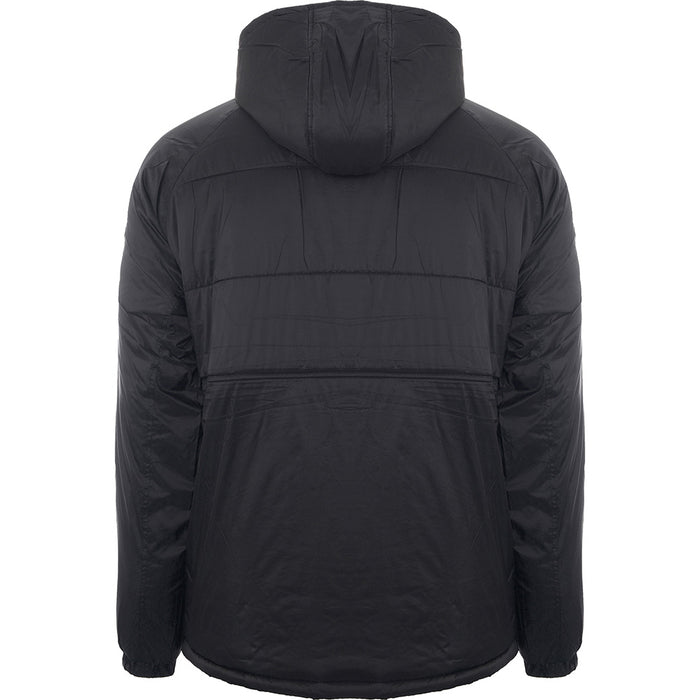 Hurley Men's Black and Grey Portage Puffer Jacket