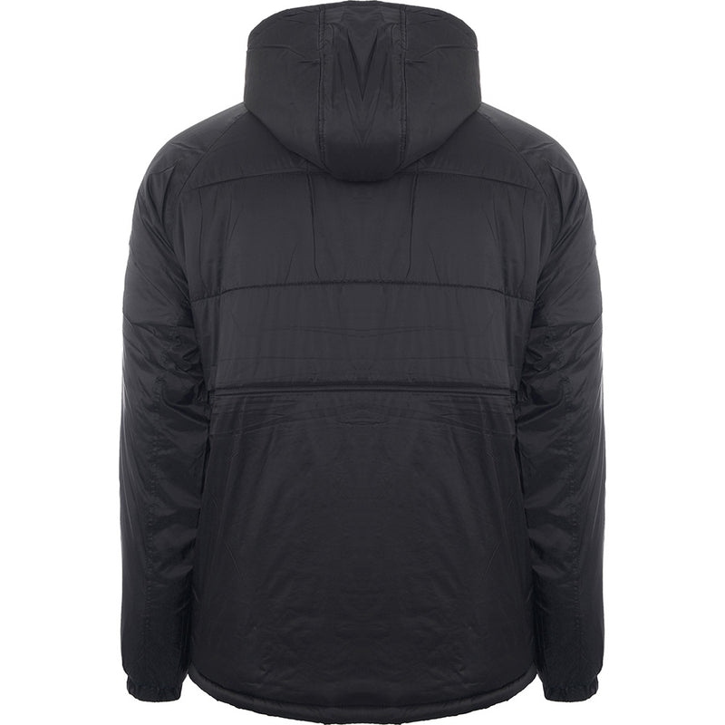 Hurley Men's Black and Grey Portage Puffer Jacket