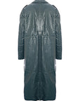 4th & Reckless Women's Patent Leather Look Longline Jacket