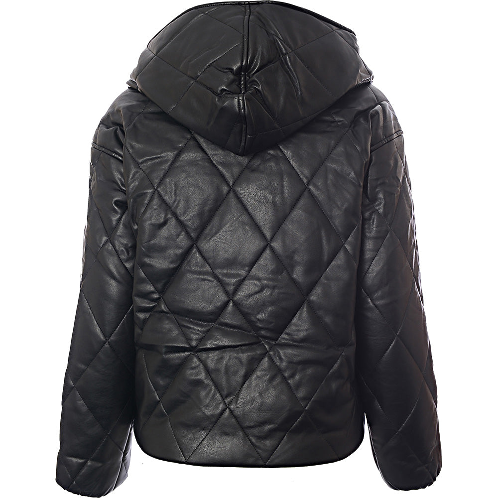 4th & Reckless Women's Quilted Hooded Jacket