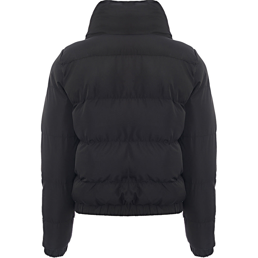 Brave Soul Petite Women's Puffer Jacket in Black