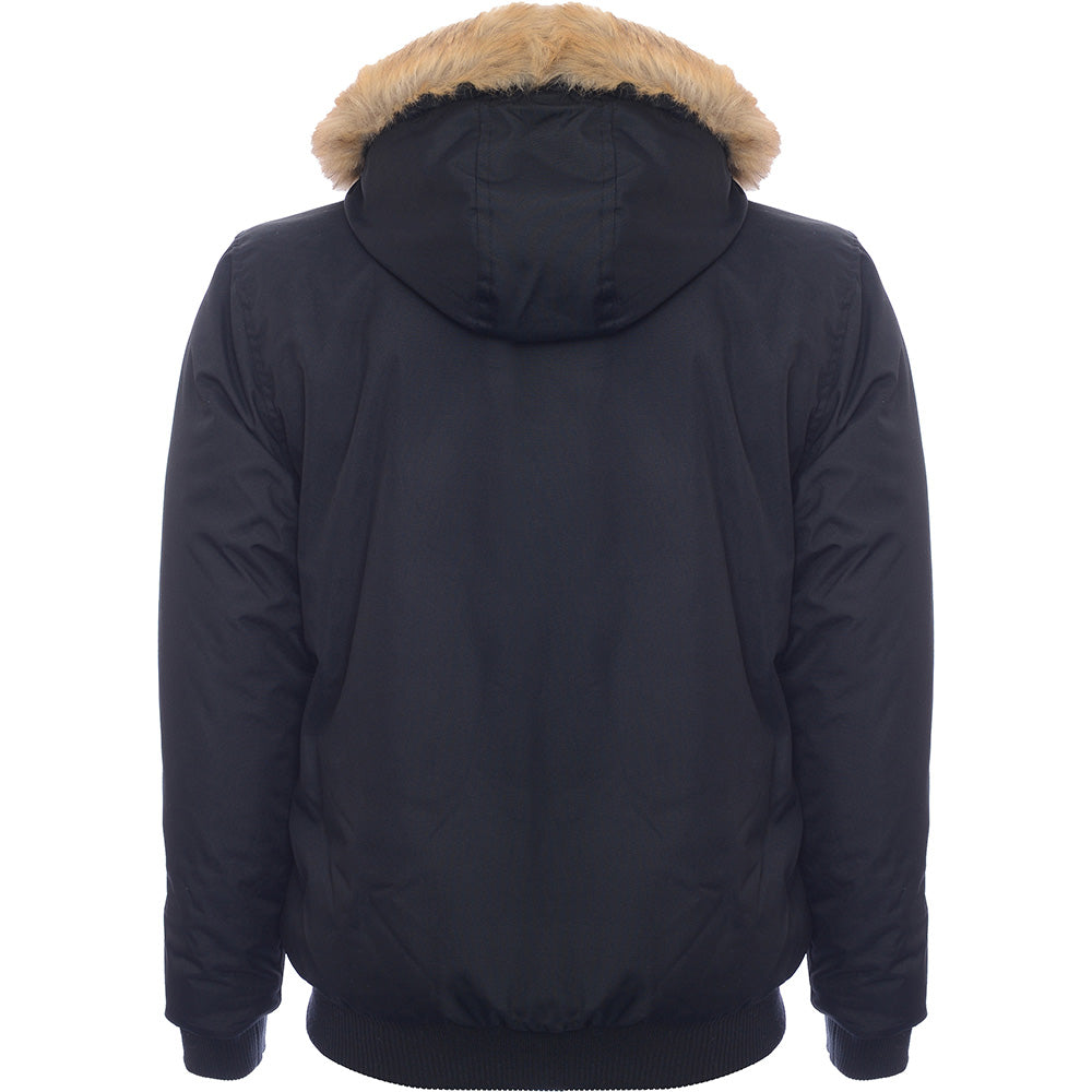 French Connection Mens Padded Bomber Jacket