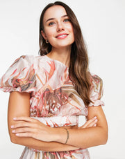 Allsaints Womens Astria Co-Ord Sheer Top In Multi