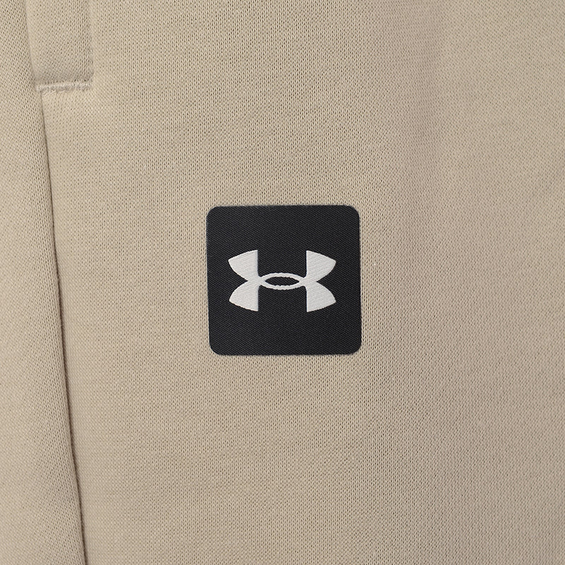 Under Armour Mens Training Rival Fleece Joggers in Neutral