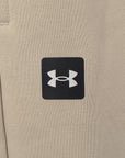 Under Armour Mens Training Rival Fleece Joggers in Neutral