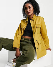 Dickies Women's Chore Jacket In Yellow