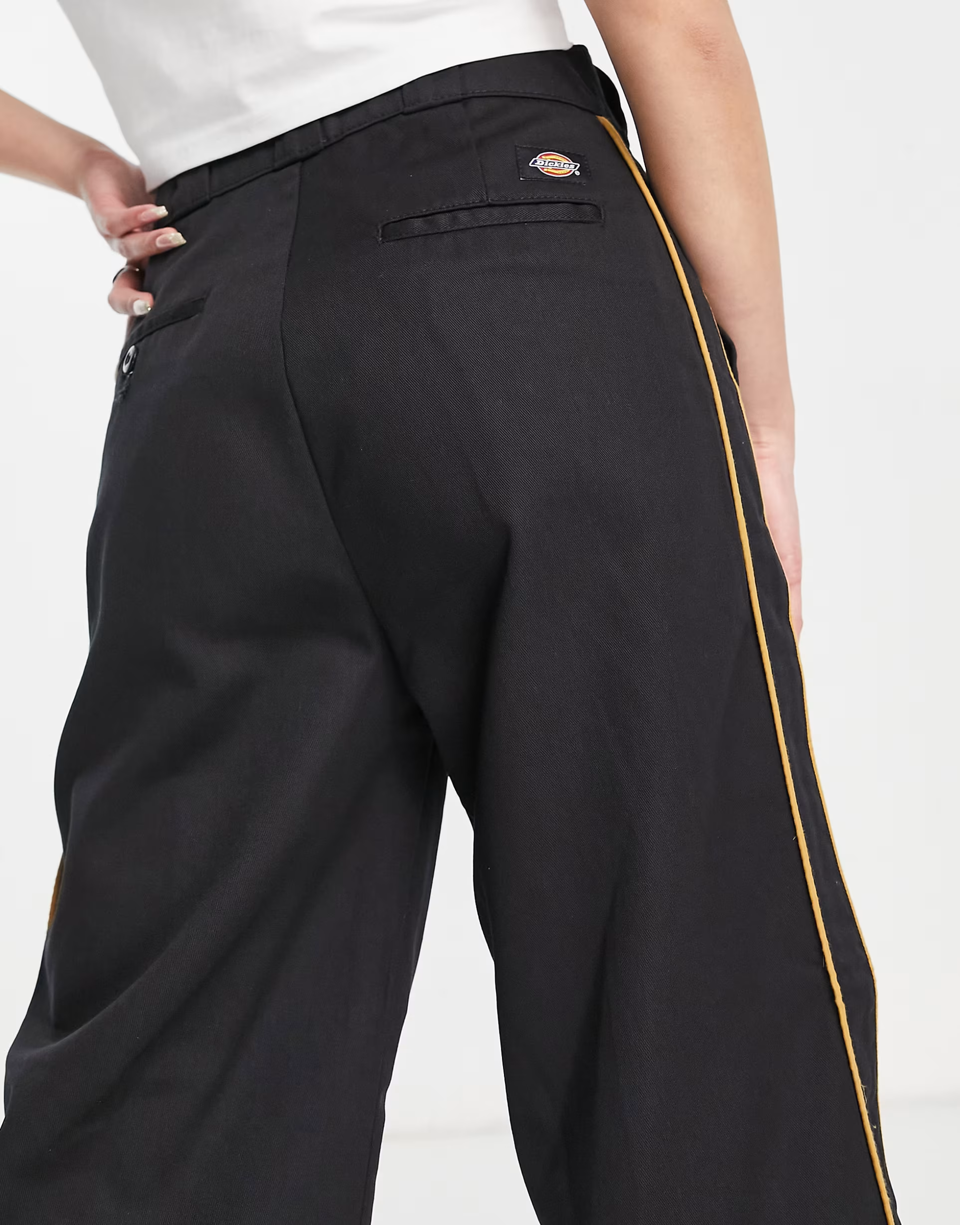 Womens Dickies Bettles Co-Ord Work Trousers In Black