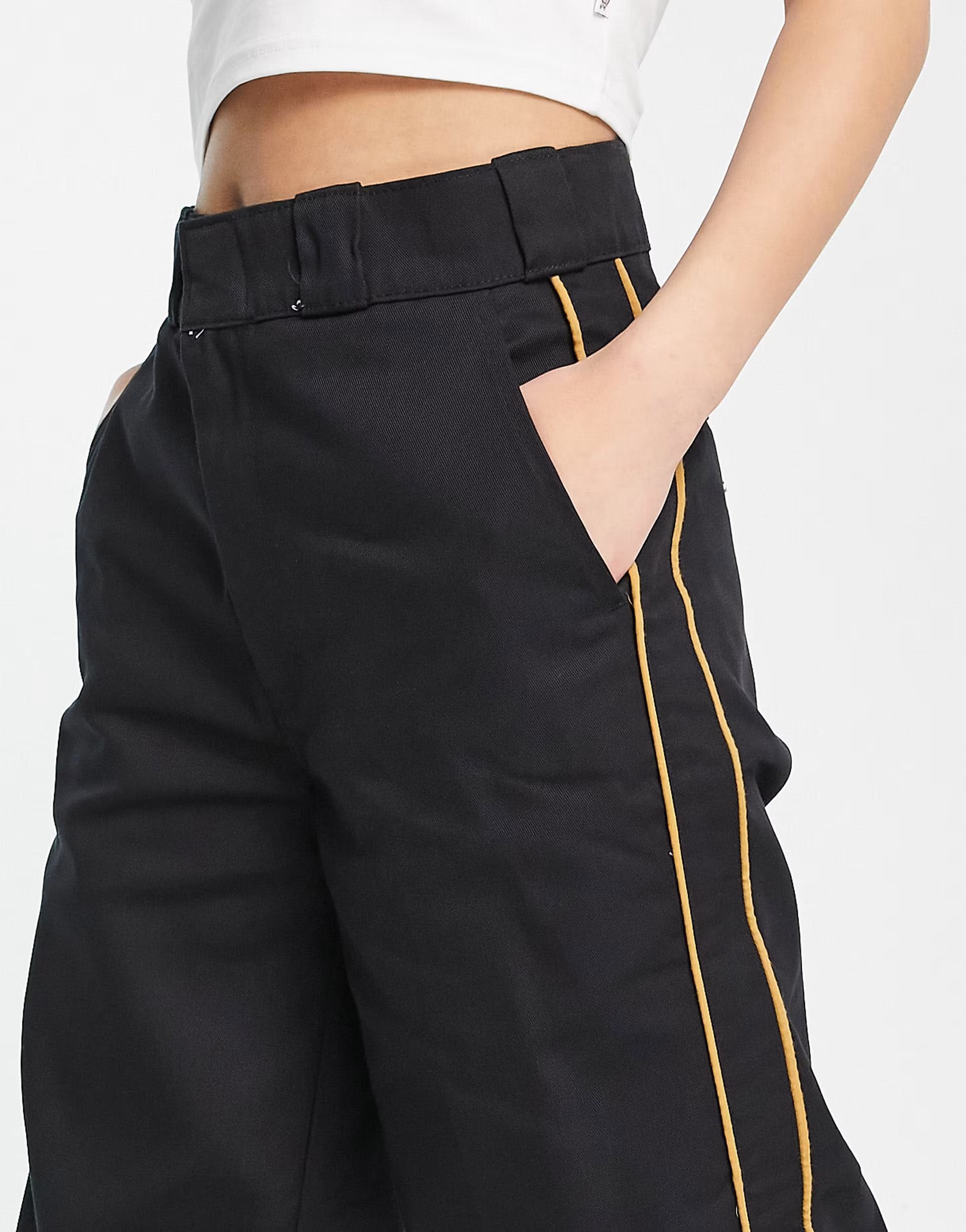 Womens Dickies Bettles Co-Ord Work Trousers In Black