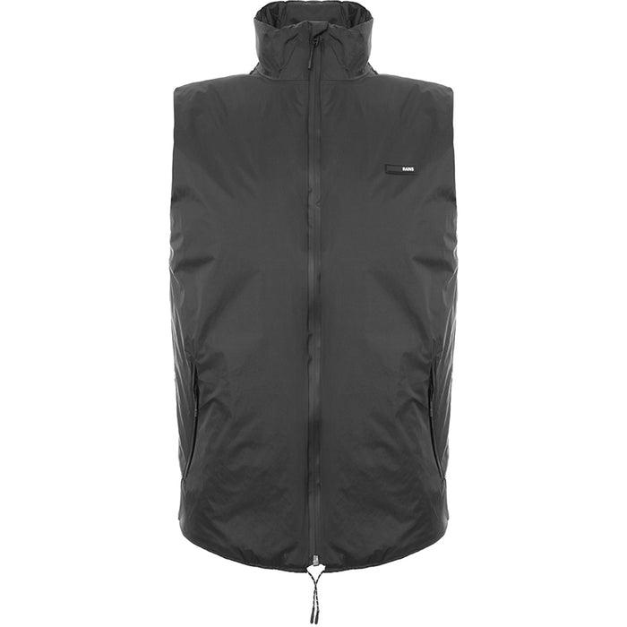 Rains Women's Black Waterproof Padded Nylon Vest