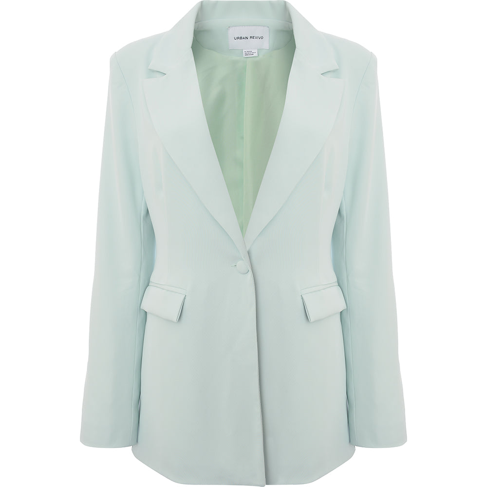 Urban Revivo Women's Light Tailored Suit Blazer