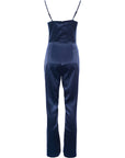 Little Mistress Womens Navy Jumpsuit