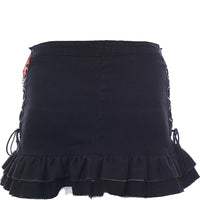 Ragyard x Hotfix Womens Denim Rara Mini Skirt