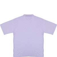 Farah Men's Lilac Costello Zip Cotton Polo Shirt