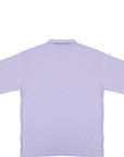 Farah Men's Lilac Costello Zip Cotton Polo Shirt