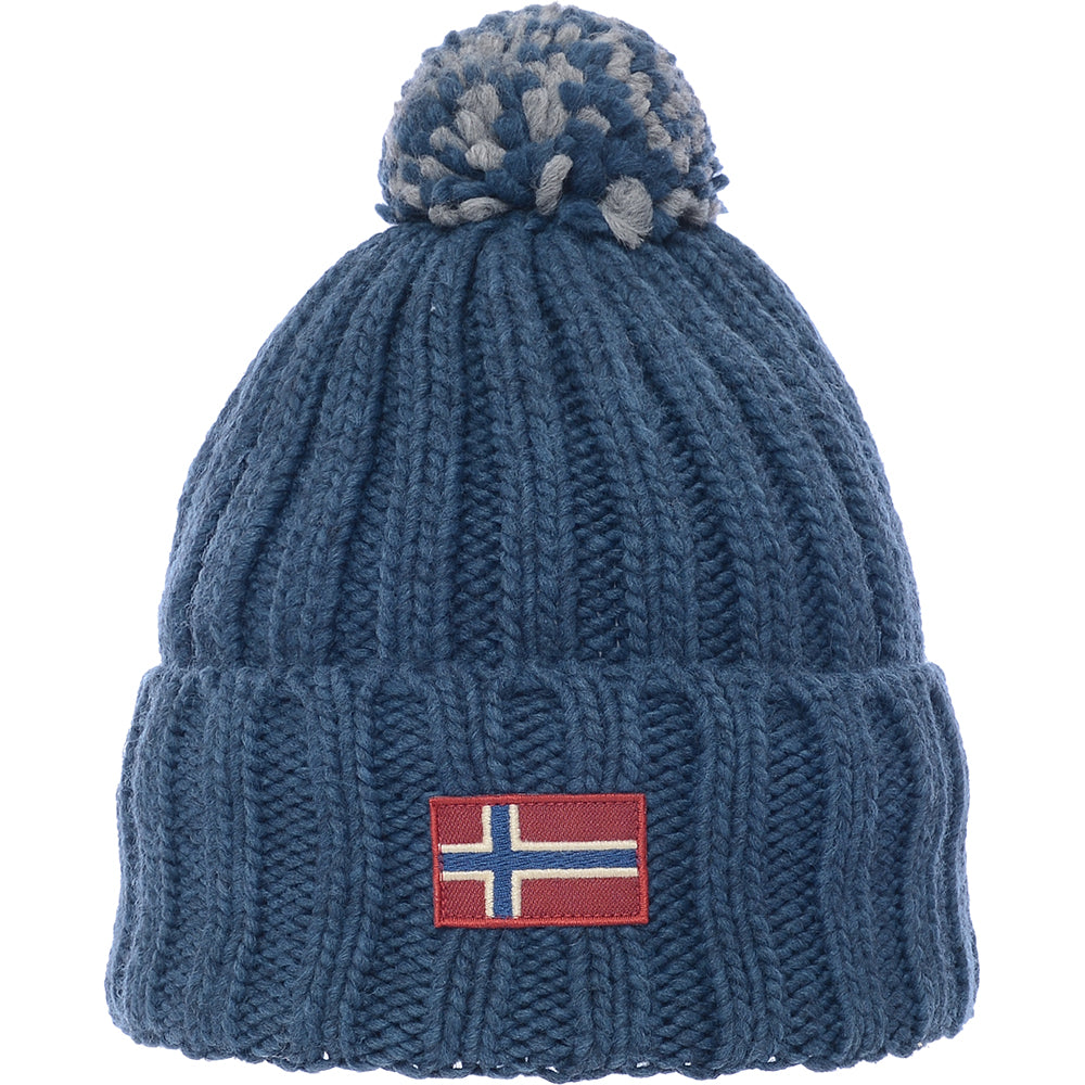 Napapijri Women's Blue Semiury Bobble Beanie