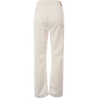 AllSaints Mens Jack Cropped Tapered Jeans in White