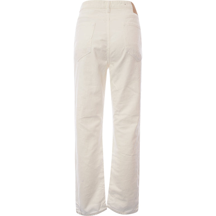 AllSaints Mens Jack Cropped Tapered Jeans in White