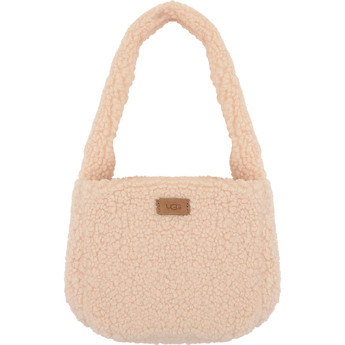 UGG Womens Cream Maribel Mini Sherpa Cross Body Bag