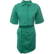 Trendyol Women's Asymmetric Mini Shirt Dress