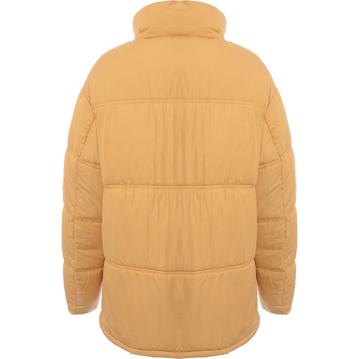 Urbancode Men's Yellow Wrap Puffer Jacket