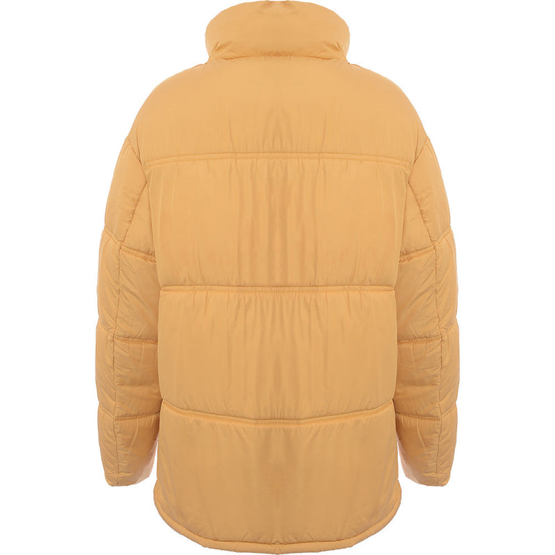 Urbancode Men's Yellow Wrap Puffer Jacket