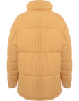 Urbancode Men's Yellow Wrap Puffer Jacket