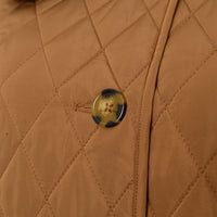 Whistles Women's Brown Quilted Jacket