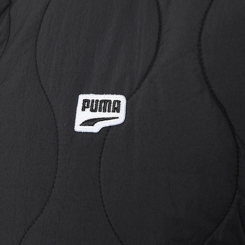 Puma Men's Black Downtown Collarless Vest