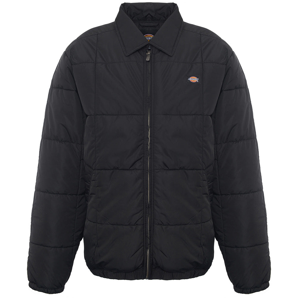 Dickies Men's Black Puffer Jacket Eisenhower