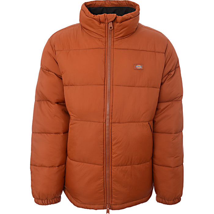 Dickies Men's Orange Waldenburg Puffer Jacket