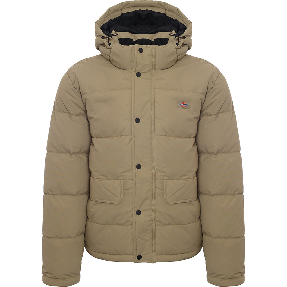 Dickies Men's Beige Glacier View Puffer Jacket