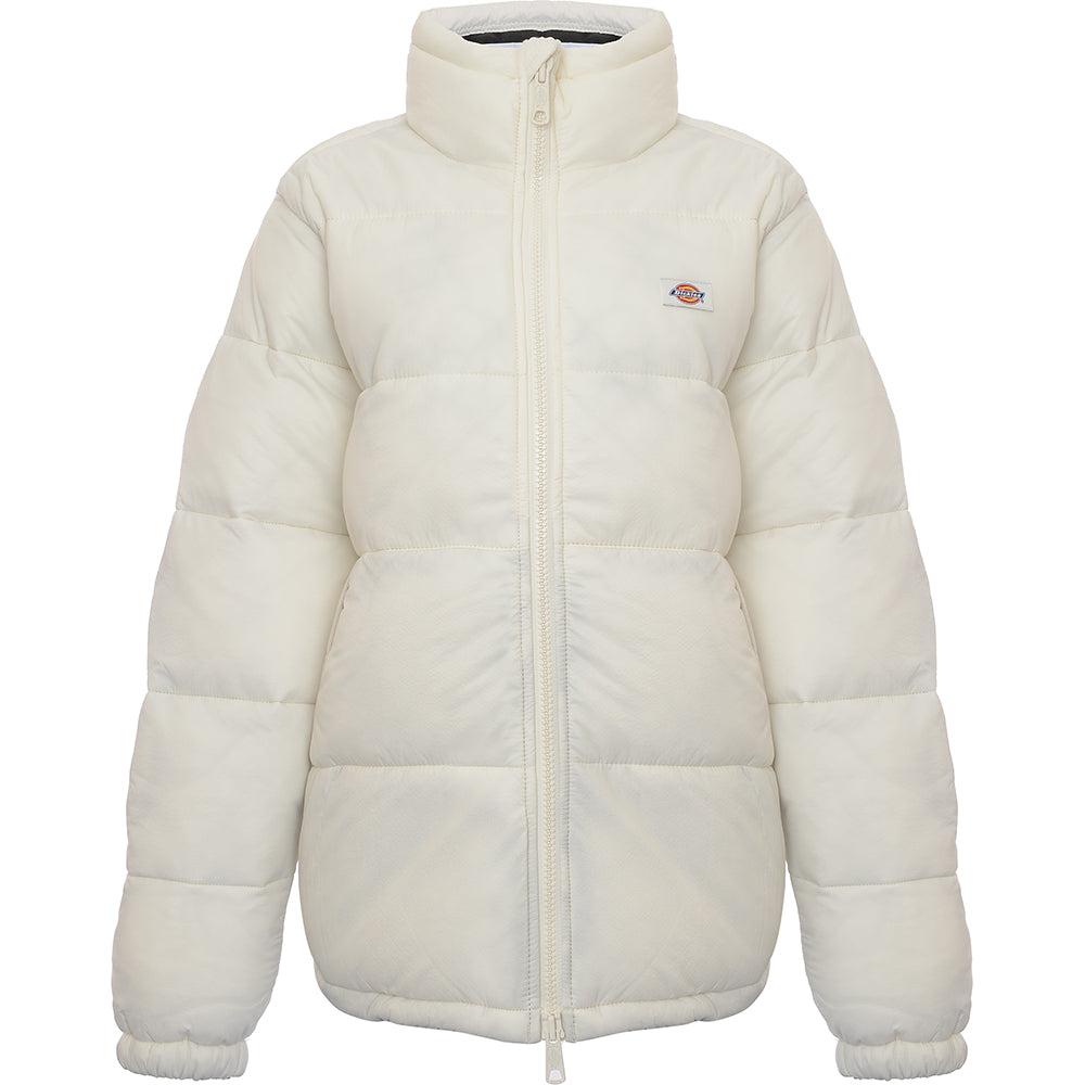 Dickies Men's Off White Waldenburg Puffer Jacket