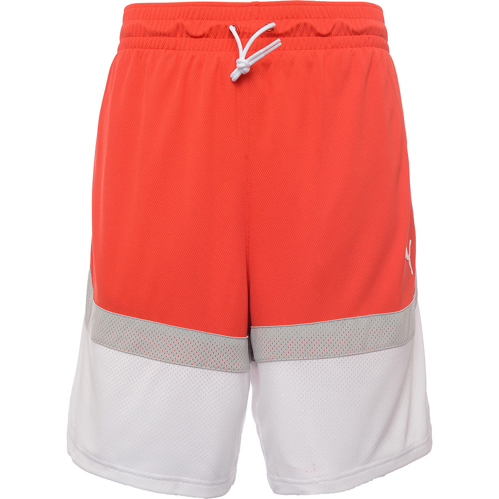 Puma Men's Red Basketball Splash Shorts