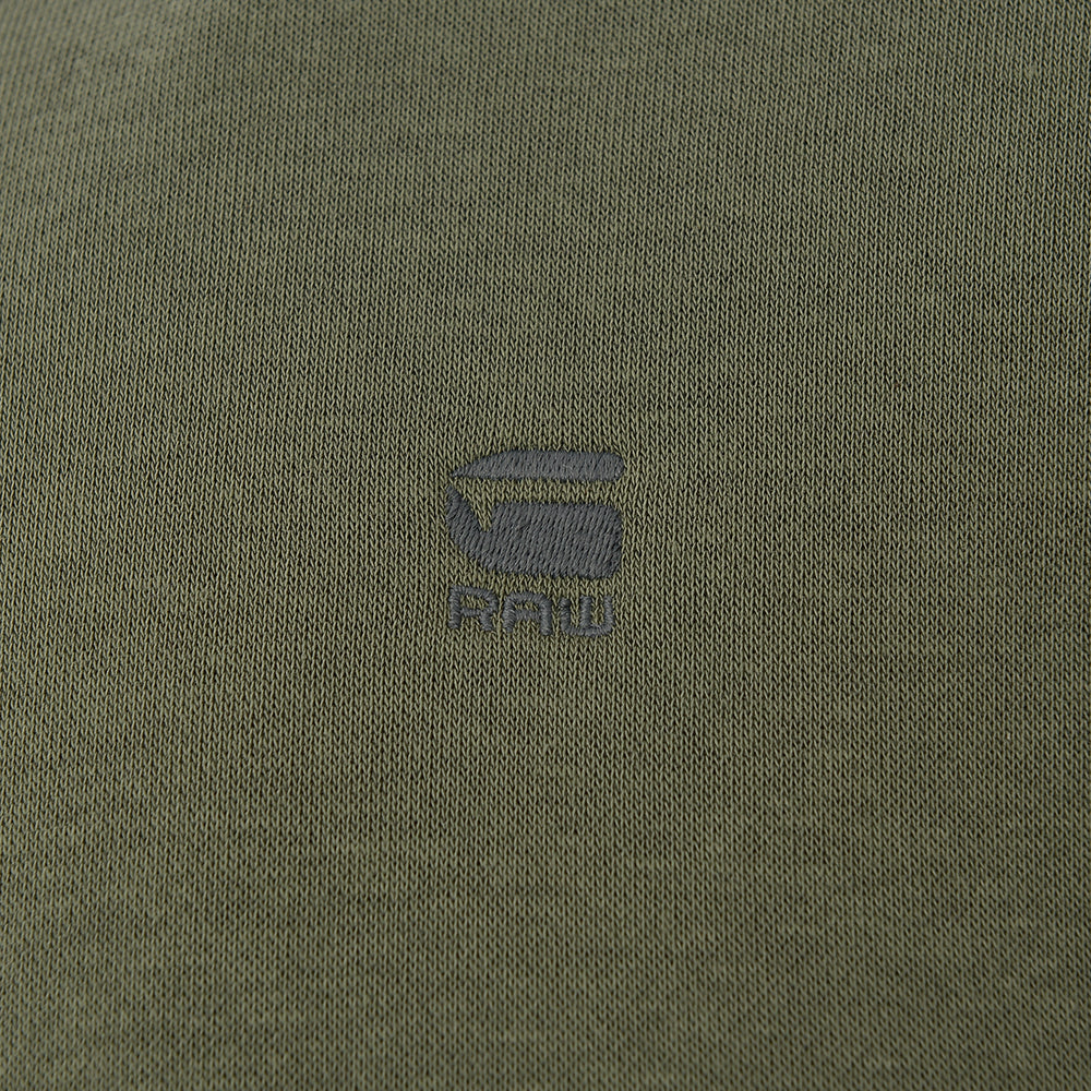 G-Star Mens Olive Green Premium Core Sweatshirt