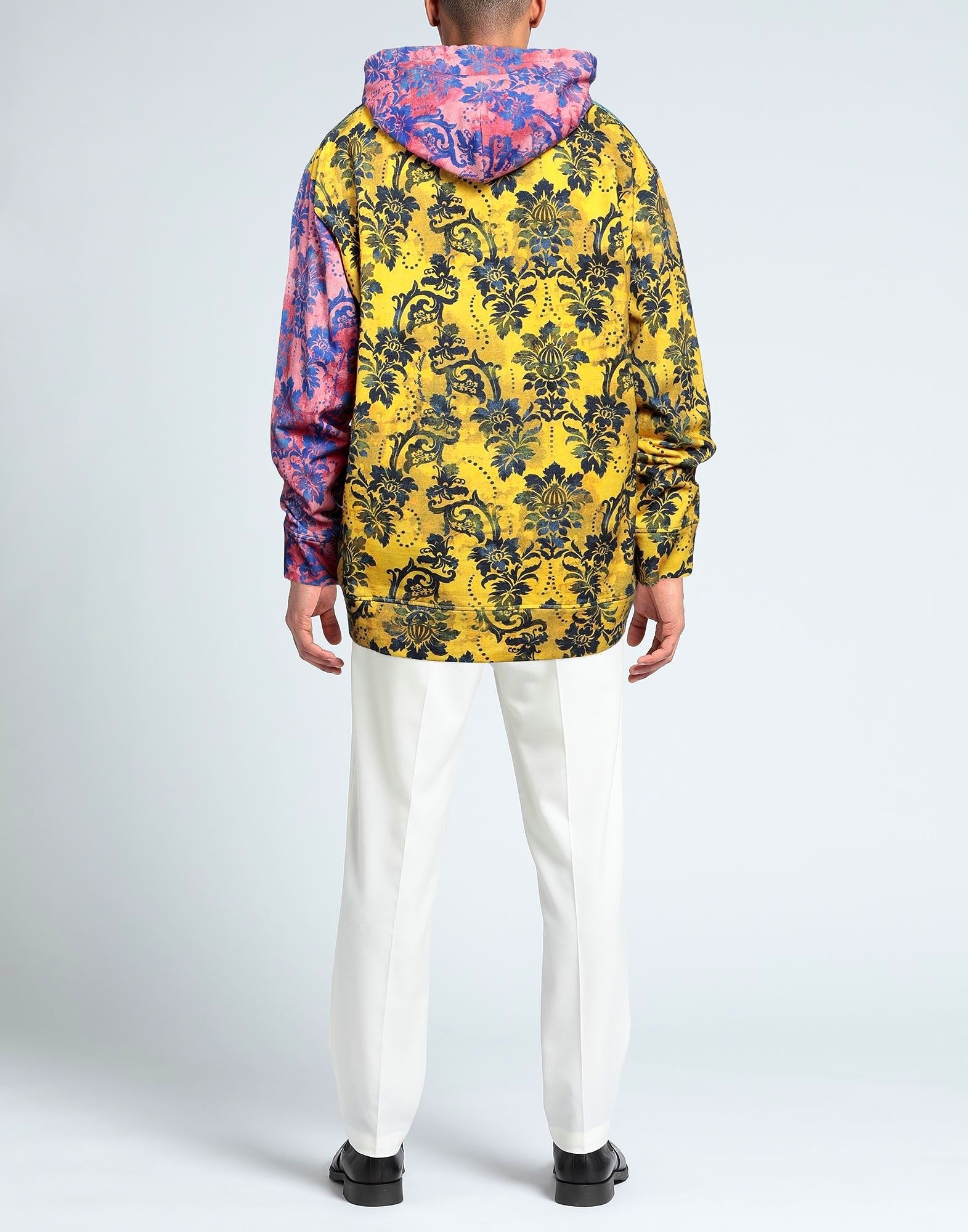 Mens Versace Jeans Couture Tapestry Hoodie in Green
