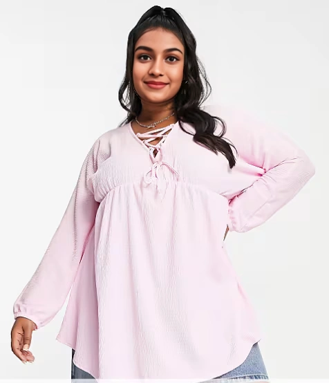 Yours Womens Blouse In Pink