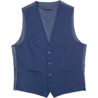 French Connection Mens Wedding Blue Waistcoat