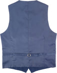 French Connection Mens Wedding Blue Waistcoat