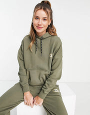 Womens Quiksilver Oversized Hoodie in Khaki
