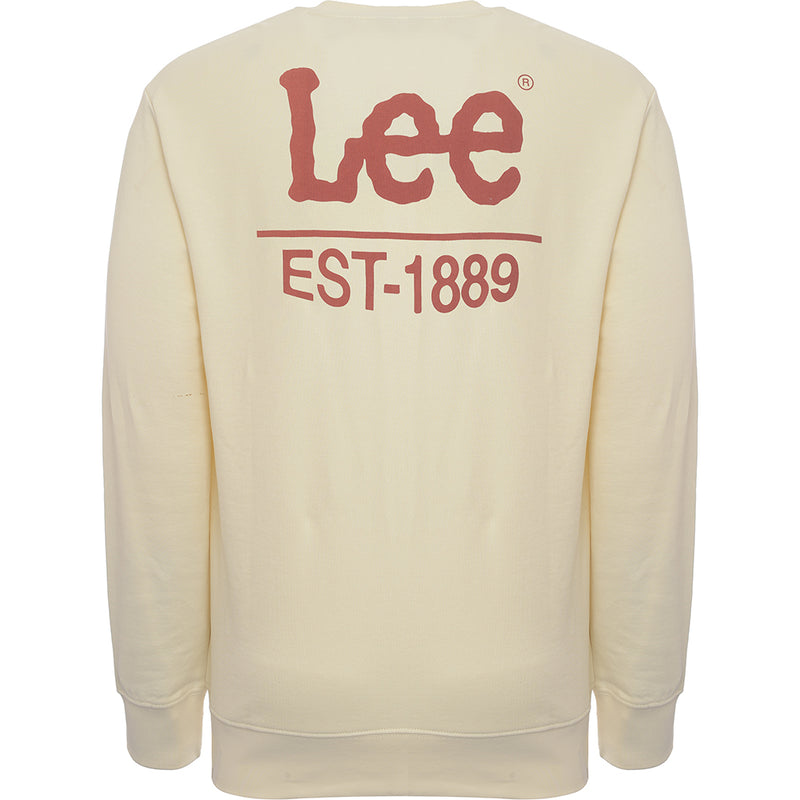 Lee Men's Ecru Sweat