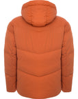 Timberland Mens Neo Summit Warmest Quilted Coat in Orange