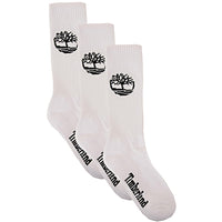 Timberland Men's 3 Pack Core Double Logo Socks