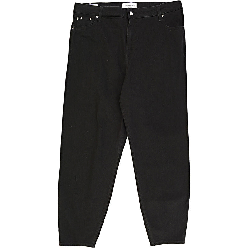 Calvin Klein Women's Black Jeans Plus Mom Jeans