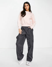 Womens Champion Oversized Sweatshirt in Pink