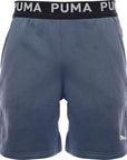 Puma Mens Light Blue Training Fit Pwrfleece 7in Shorts