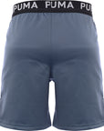 Puma Mens Light Blue Training Fit Pwrfleece 7in Shorts