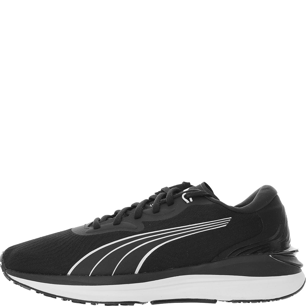 Puma Mens Black And White Running Electrify Nitro 2 Trainers