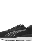 Puma Mens Black And White Running Electrify Nitro 2 Trainers